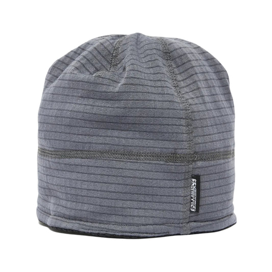 Reversible Grid Fleece Beanie