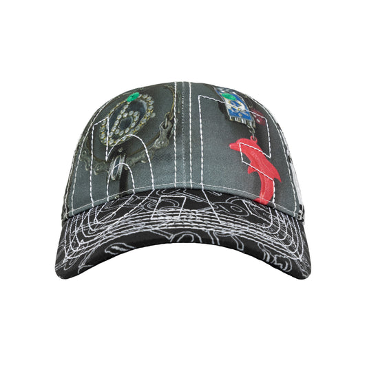 b.Eautiful x LEO GON’DO Vapor 6 Panel Hat