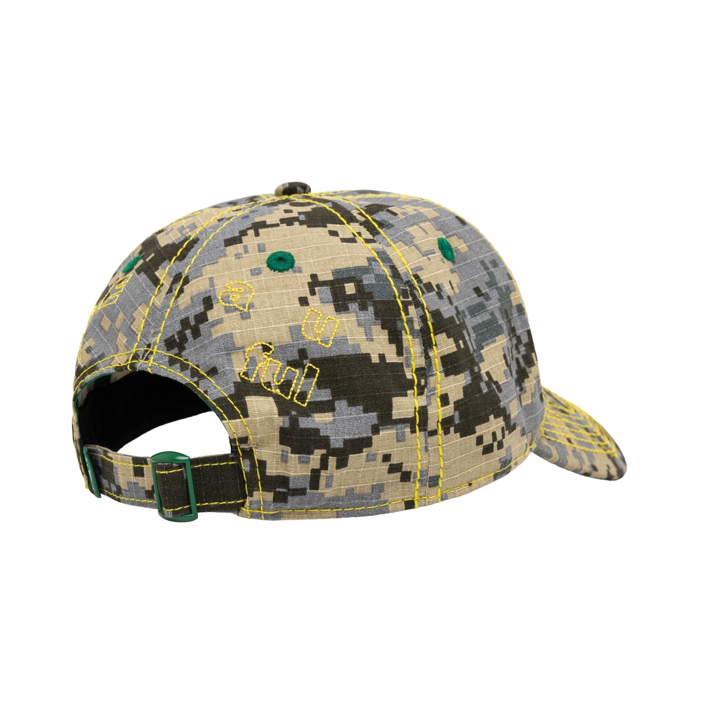 b.Eautiful - Vapor 6 Panel Hat (Mojave Digicamo / Yellow)