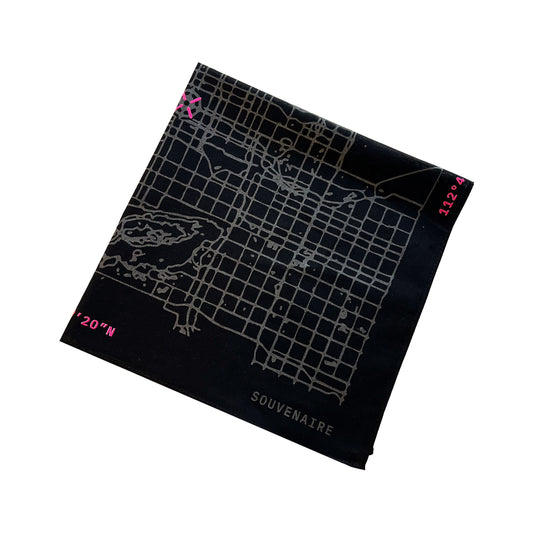 Souvenaire - Map Bandana (3M Reflective)