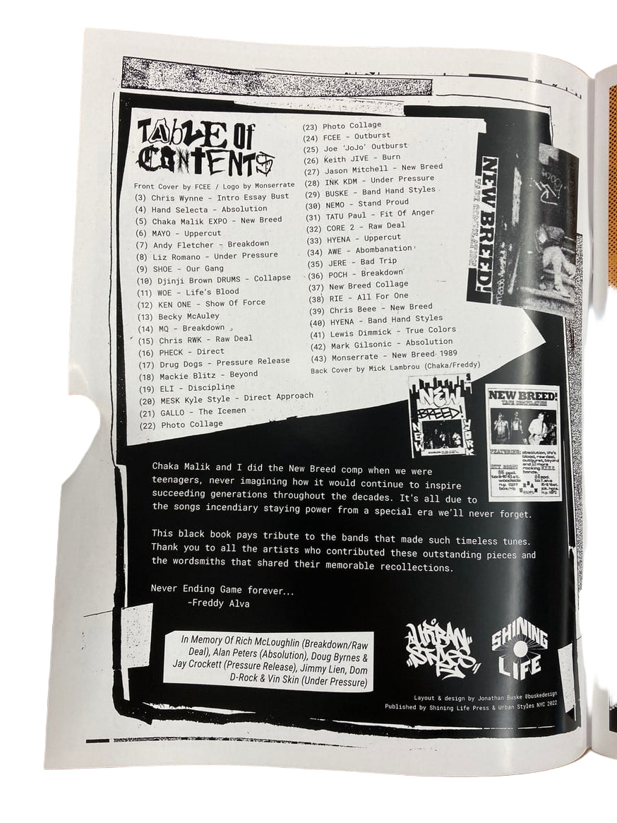 New Breed Black Book