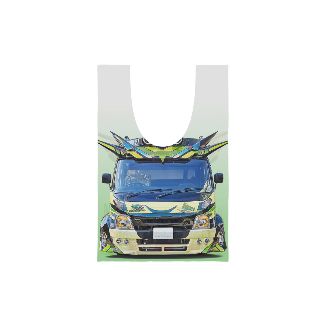b.Eautiful - Dekotora Reusable Bag Mini (Purple / Green)