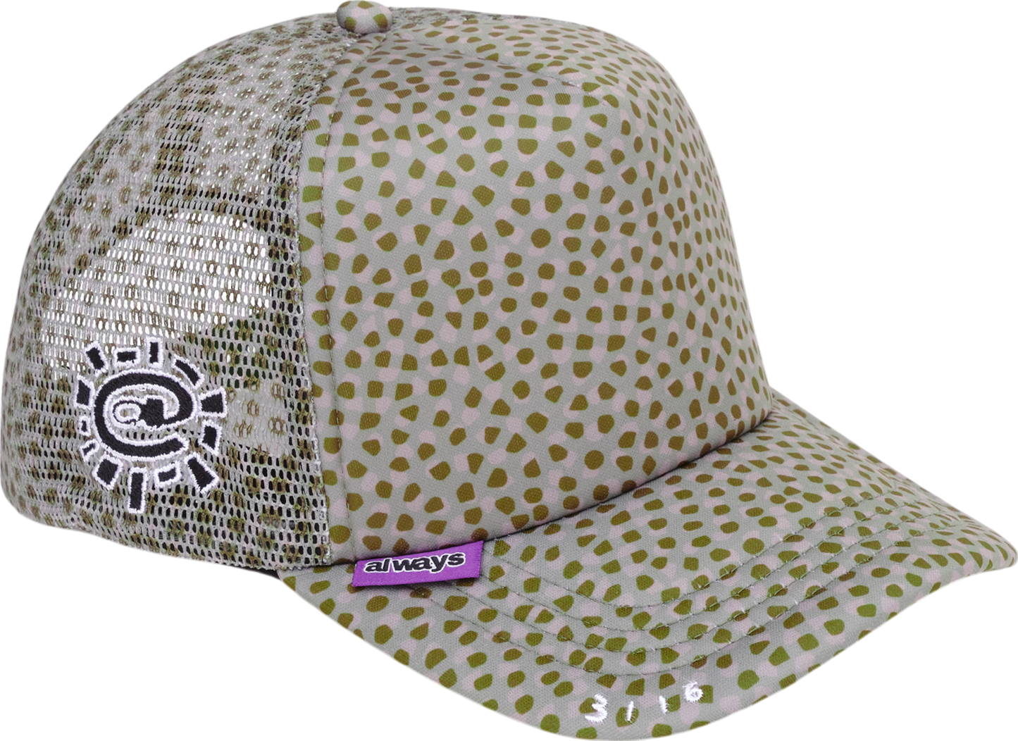 Always - Coral Pattern Cap