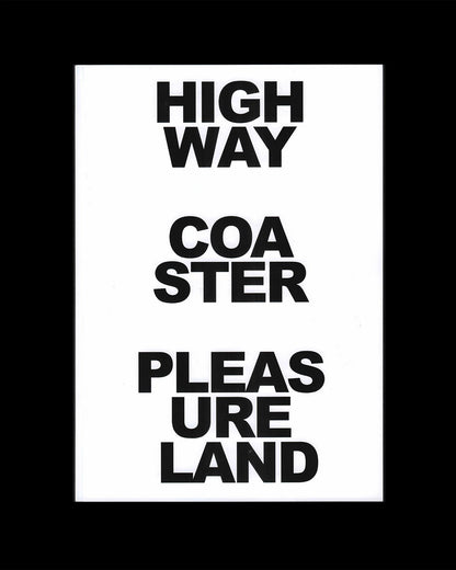 Friend Editions - Highway Coaster Pleasure Land: Sly Morikawa