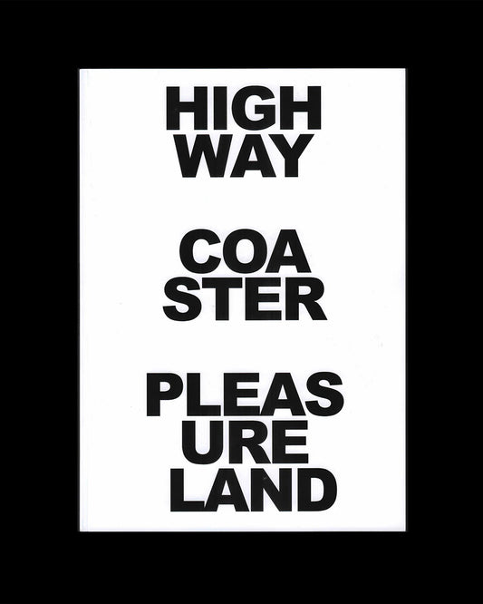 Friend Editions - Highway Coaster Pleasure Land: Sly Morikawa