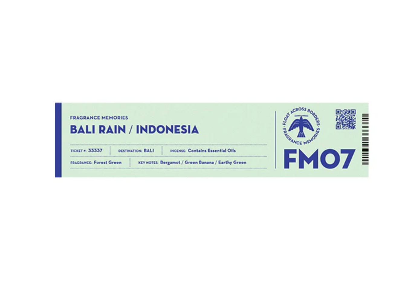 Fragrance Memories - Bali Rain / Indonesia