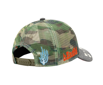 b.Eautiful - Biyu Hat (Washed Black / Army Camo)