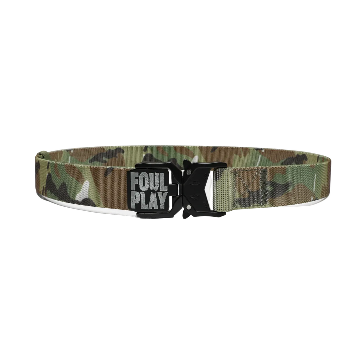 FOUL PLAY - ADJUSTABLE NYLON WEB BELT (CAMO)