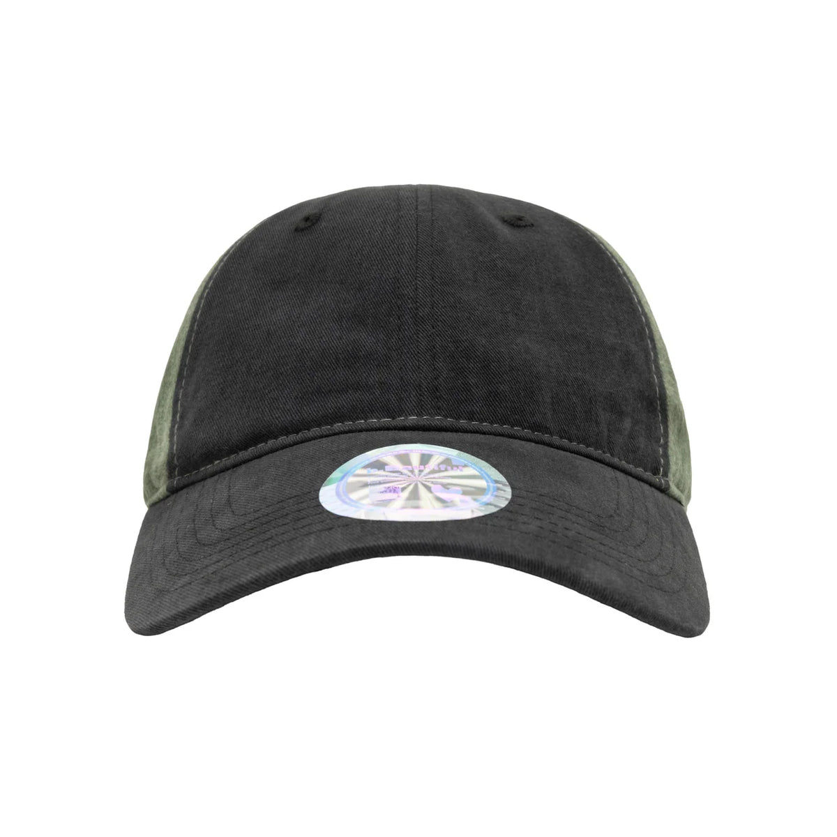 Empty Low Profile Hat (Washed Black/Washed Moss)