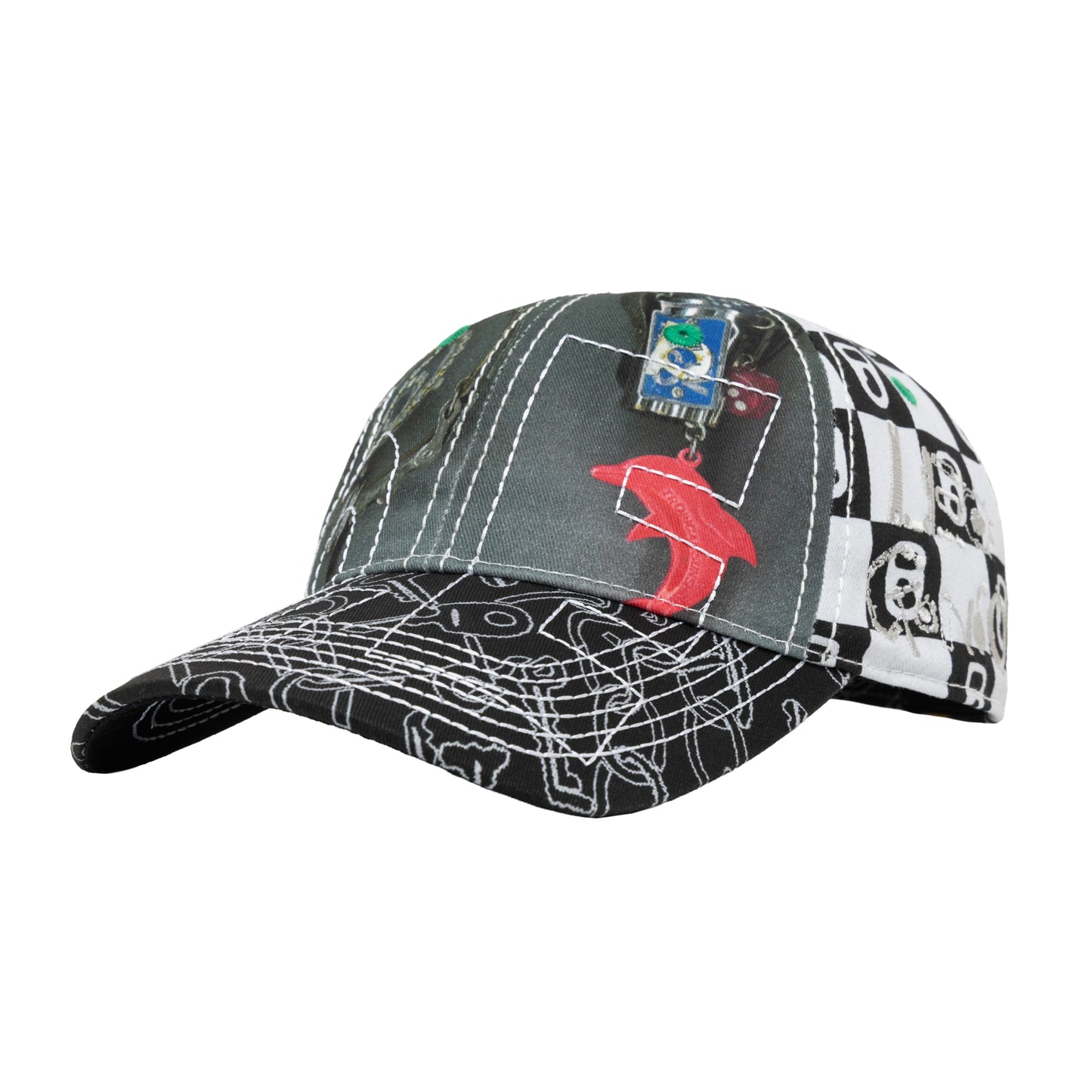 b.Eautiful x LEO GON’DO Vapor 6 Panel Hat