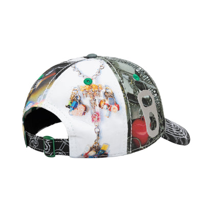 b.Eautiful x LEO GON’DO Vapor 6 Panel Hat