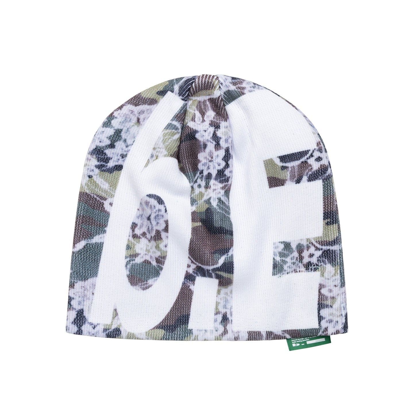 b.Eautiful - Lace Camo Beanie (Green / White)