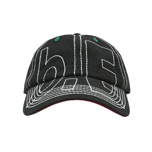 b.Eautiful - Vapor 6 Panel Hat (Off-Black / White)
