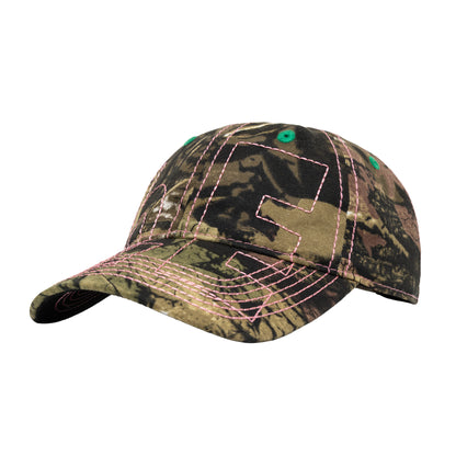 b.Eautiful - Vapor 6 Panel Hat (Highlight Camo / Pink)