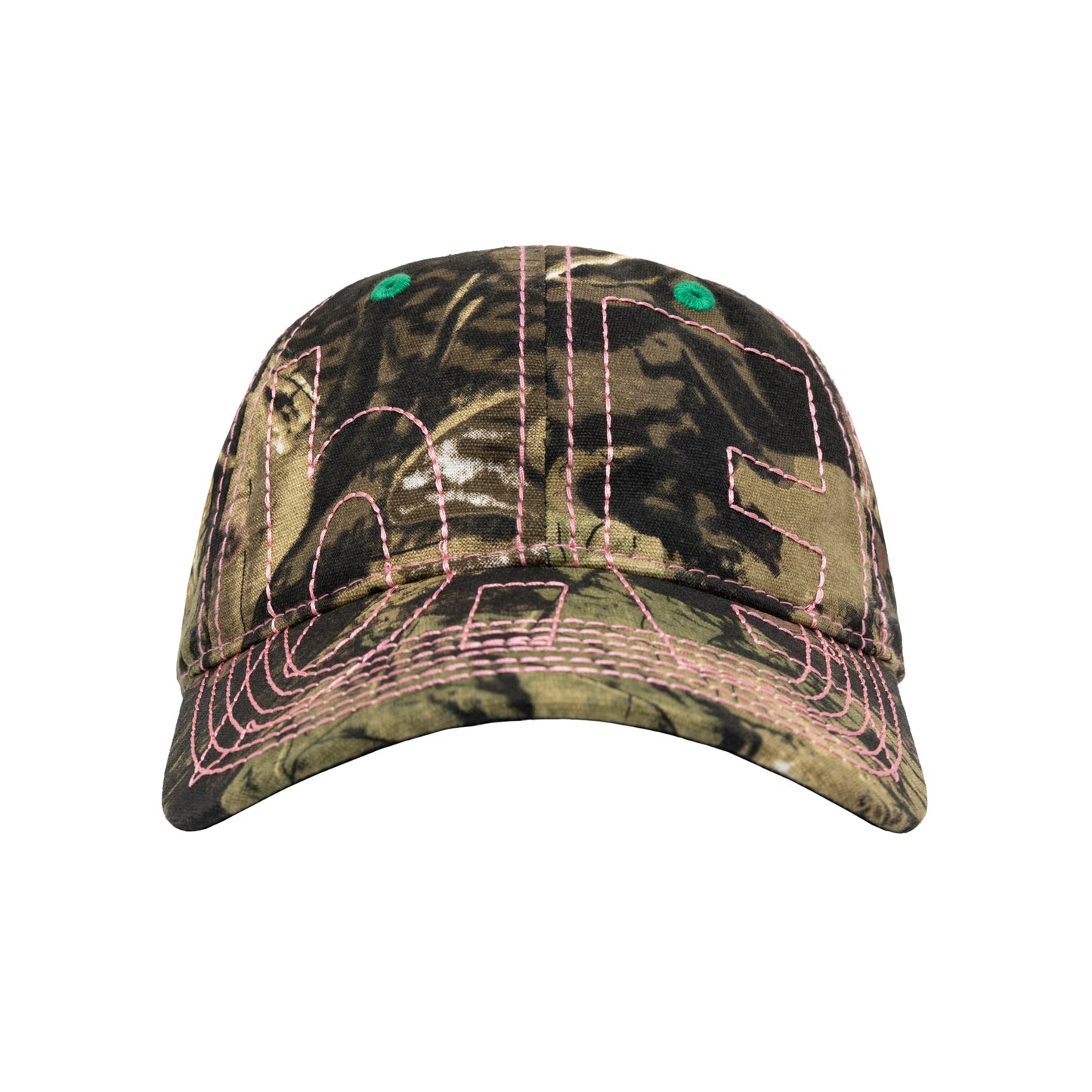 b.Eautiful - Vapor 6 Panel Hat (Highlight Camo / Pink)