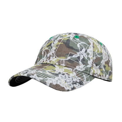 b.Eautiful - Vapor 6 Panel Hat (Lace Camo / White)