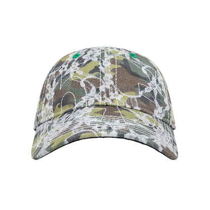 b.Eautiful - Vapor 6 Panel Hat (Lace Camo / White)