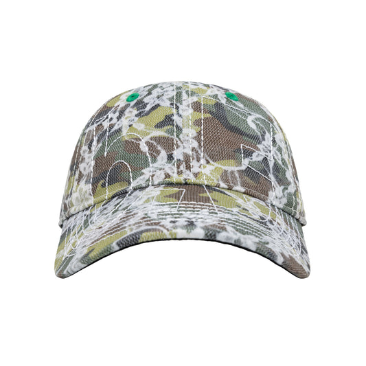 b.Eautiful - Vapor 6 Panel Hat (Lace Camo / White)