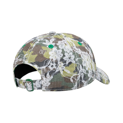 b.Eautiful - Vapor 6 Panel Hat (Lace Camo / White)
