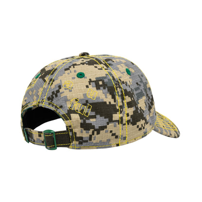 b.Eautiful - Vapor 6 Panel Hat (Mojave Digicamo / Yellow)