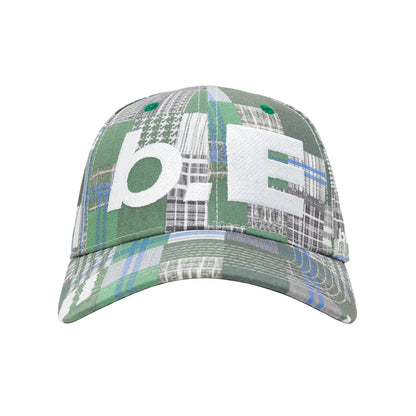 b.E Hat (Green Mix Checker)