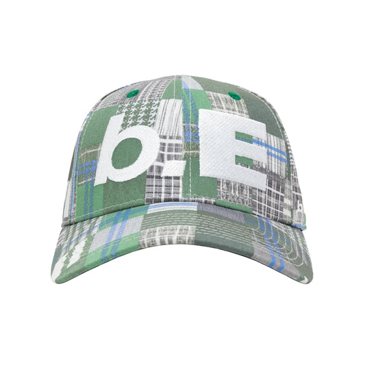 b.E Hat (Green Mix Checker)