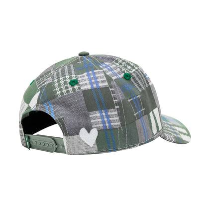 b.E Hat (Green Mix Checker)
