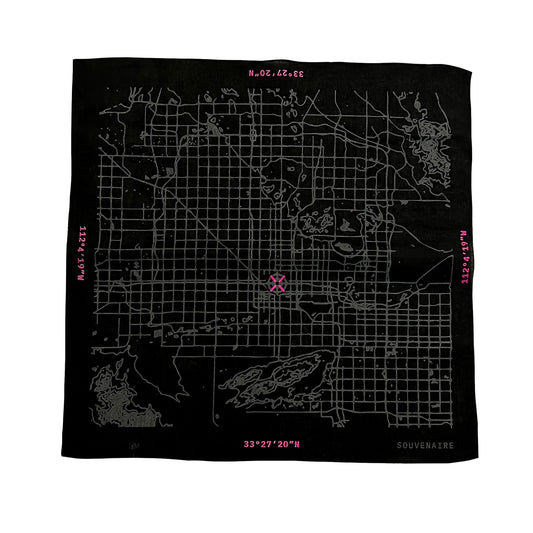 Souvenaire - Map Bandana (3M Reflective)