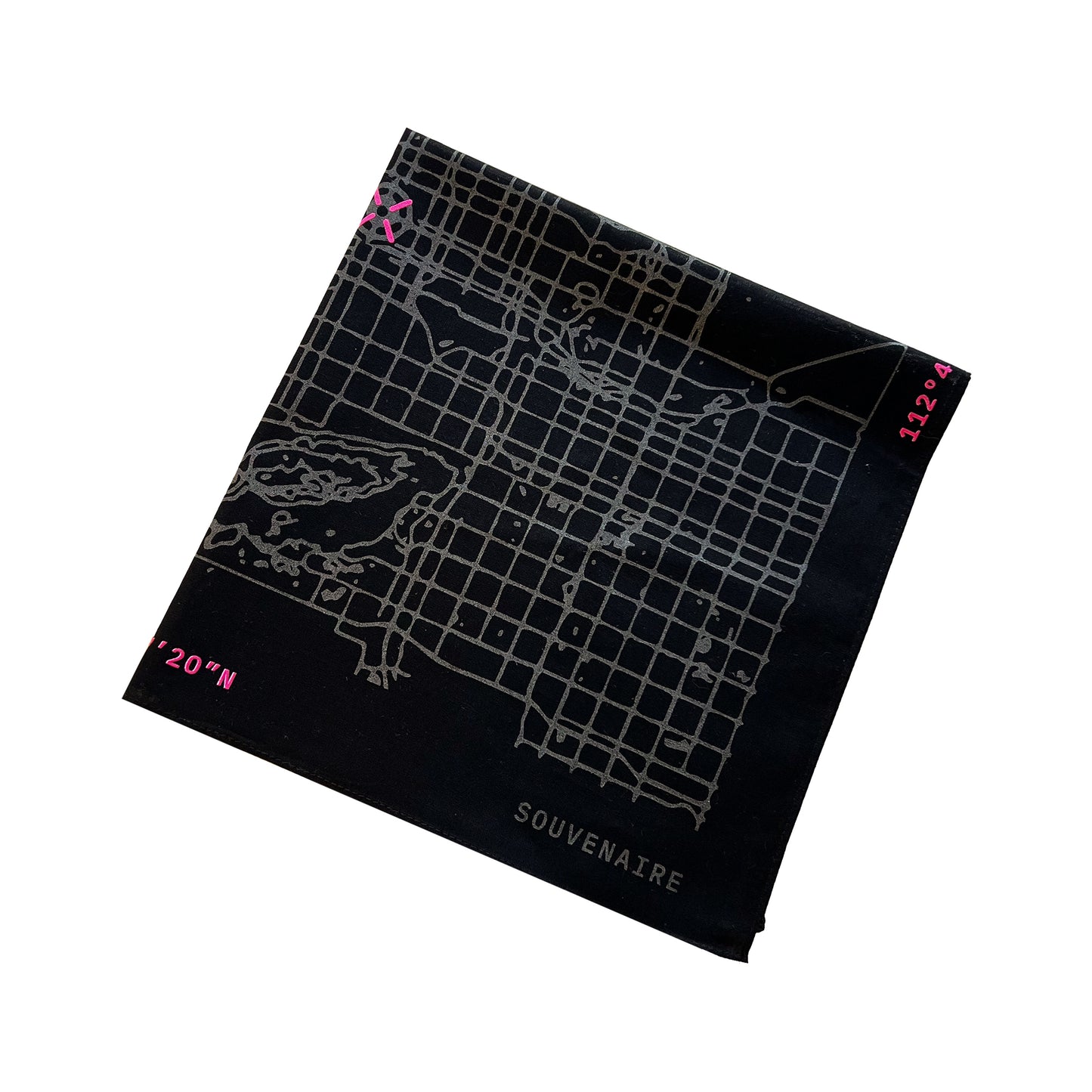 Souvenaire - Map Bandana (3M Reflective)