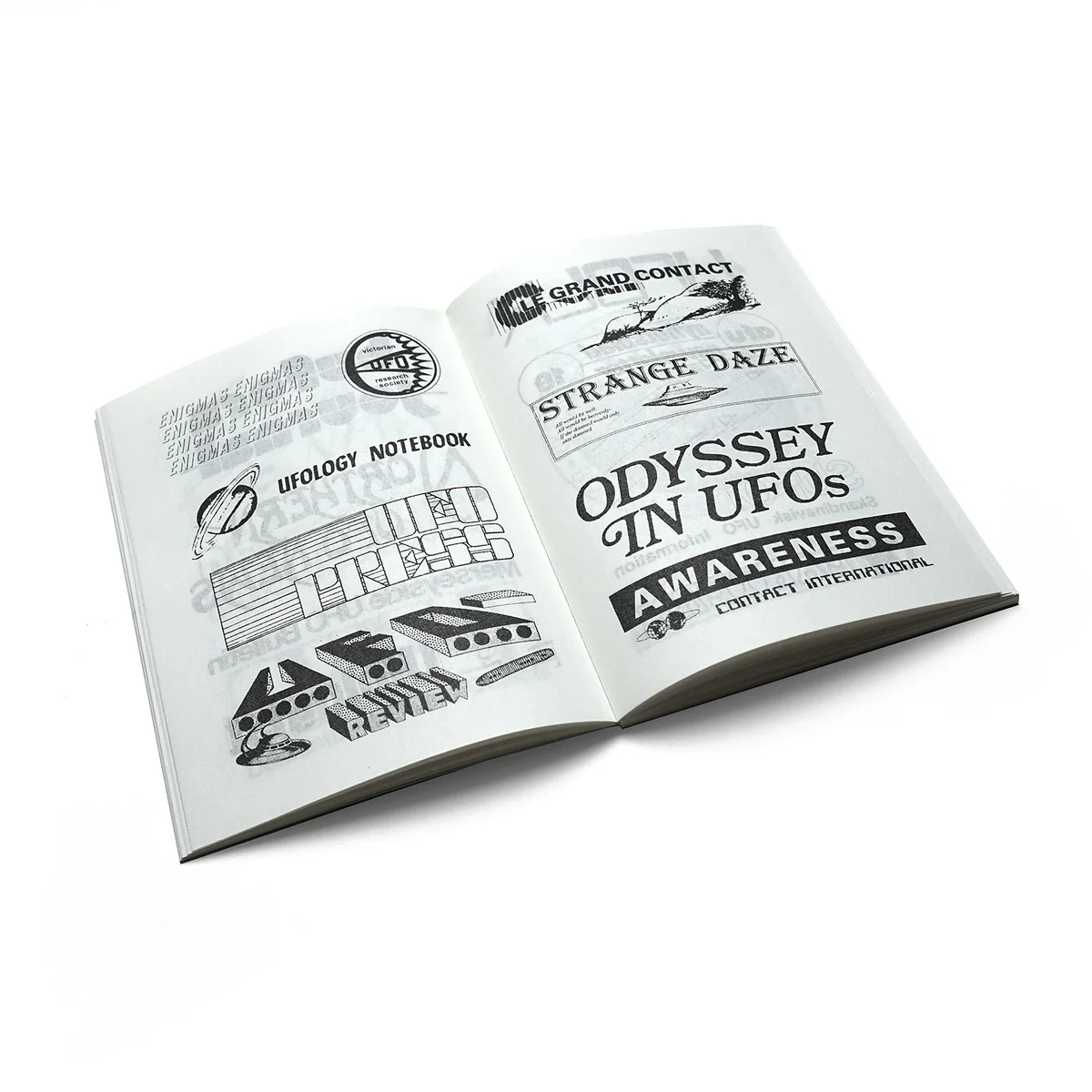 LOGOS OF THE EARLY UFOLOGY SCENE - Klasswrecks KFAX12