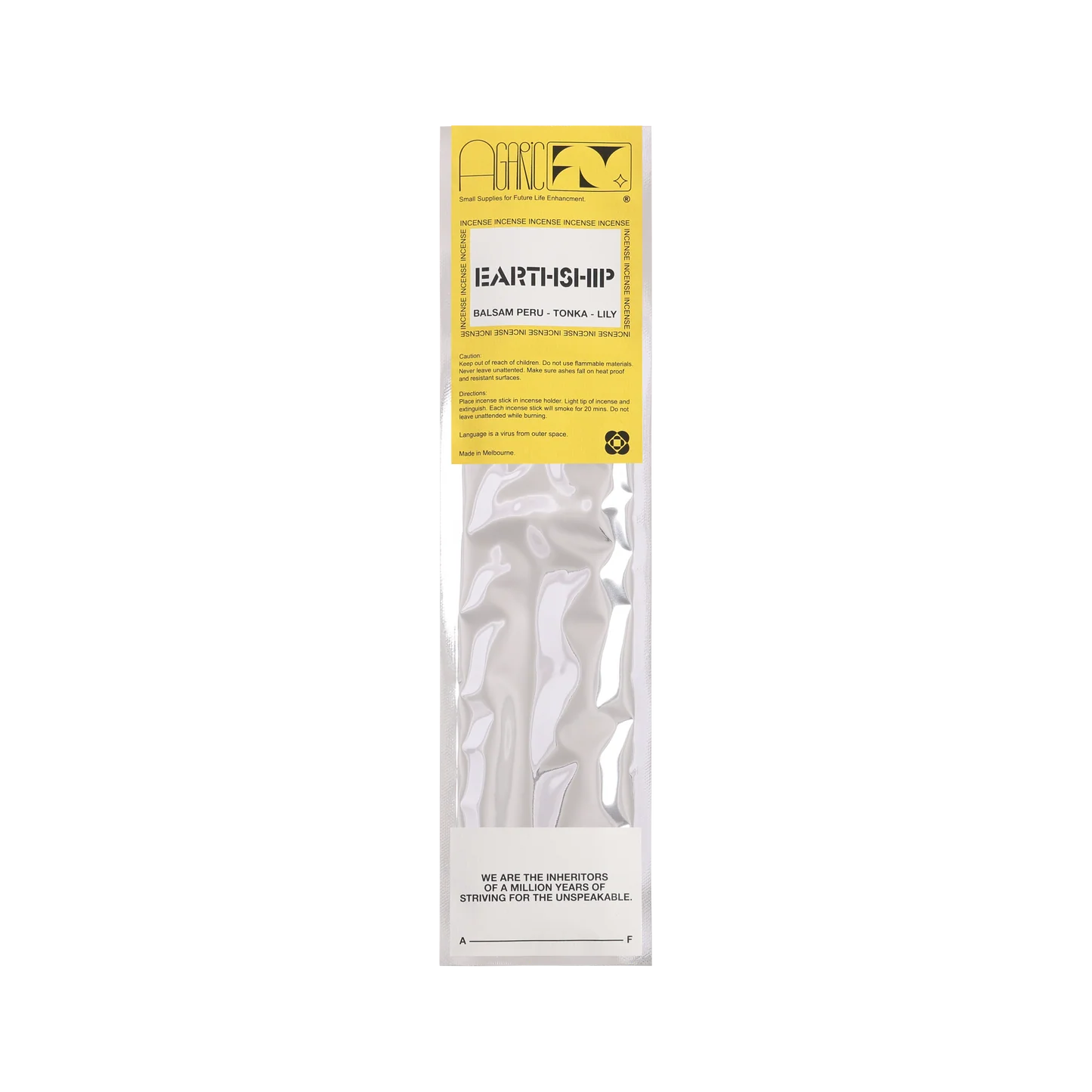 Earthship Incense - Agaric Fly