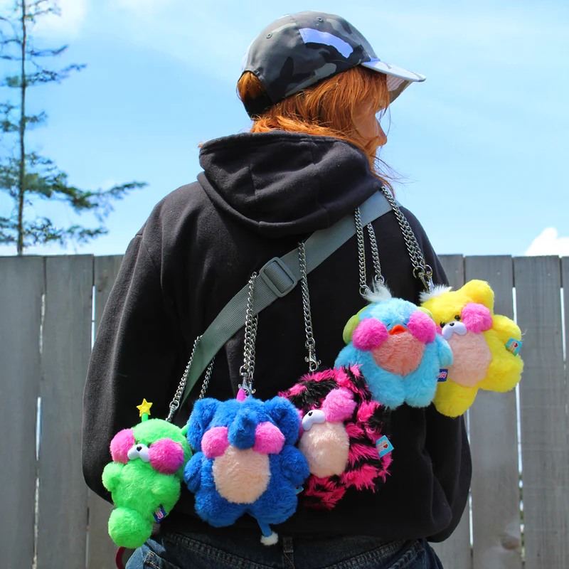 Aquamarine Penguin Bag Charm