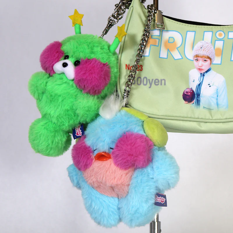 Aquamarine Penguin Bag Charm