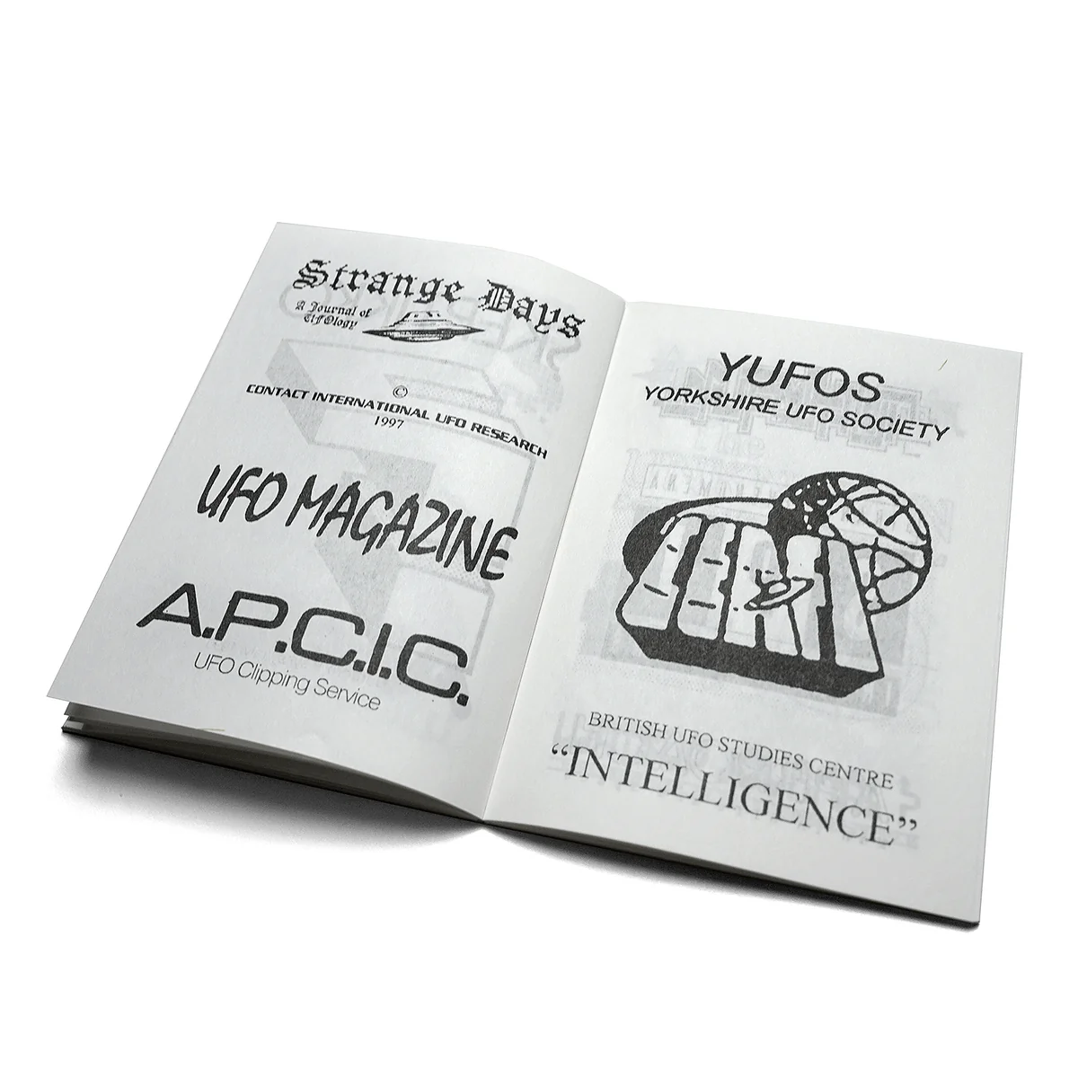 LOGOS OF THE EARLY UFOLOGY SCENE - Klasswrecks KFAX12