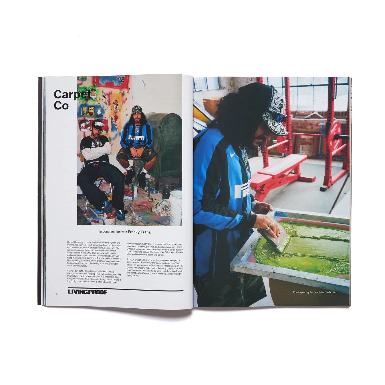 “12 O’Clock” by Living Proof Larry Clark LIVING PROOF – Souvenaire