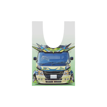 b.Eautiful - Dekotora Reusable Bag Mini (Purple / Green)
