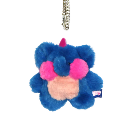 Sapphire Elephant Snoozle Bag Charm