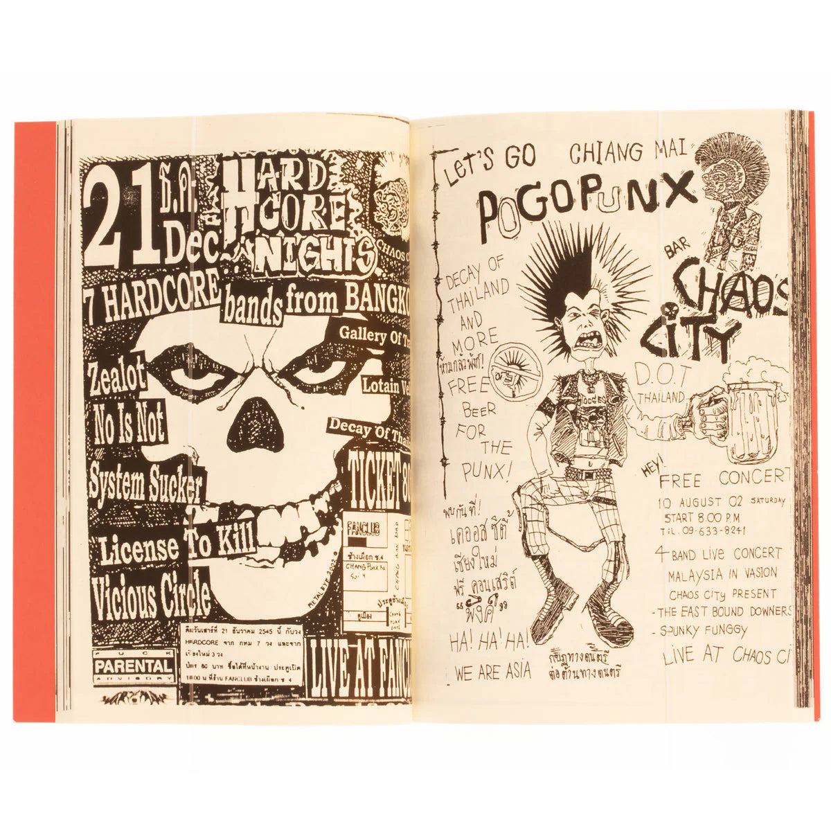 Chaos City: Chiang Mai Punk Flyers
