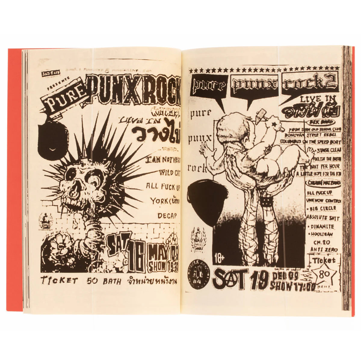Chaos City: Chiang Mai Punk Flyers